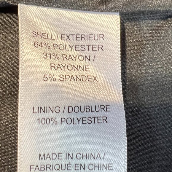 🧥 Women's Ricki's Jacket Size Large – Classic Grey Plaid Preppy Quiet lux - Picture 9 of 13